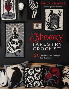 Spooky Tapestry Crochet: 20 To-Die-For Designs for Beginners cover image