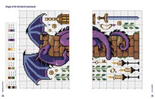 Fantasy Cross-Stitch: Create Legendary Beasts, Mythical Spirits, and Fairy-Tale Realms to Adorn Your Castle Halls By Kleinbussink
