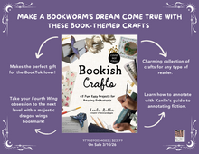 Bookish Crafts: 40 Fun, Easy Projects for Book Lovers by  Butler