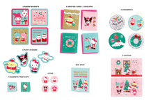 Hello Kitty and Friends: A Supercute Christmas: The Official Advent Calendar: A Holiday Keepsake with Surprises Including Ornaments, Stickers, Puzzles, Magnets, and More!, Sanrio Inc