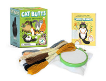 Cat Butts Cross-Stitch Kit: Includes 4 Patterns (RP Minis) cover image