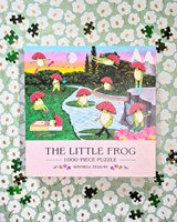 The Little Frog 1,000-Piece Puzzle: An Official Jigsaw Puzzle Illustrated by Maybell Eequay