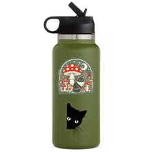 Lurking Kitty Cat Cute Sticker