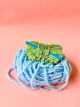 Crochet Needle Hair Claw Clip