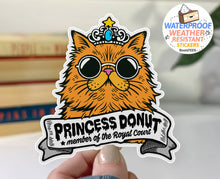 Dungeon Crawler Carl Stickers 3" Princess Donut  Decals: The Royal Court Sticker