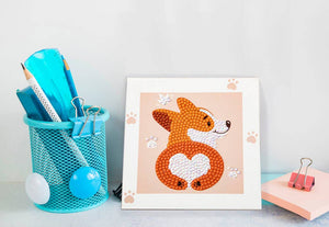 Diamond Dotz Corgi Love