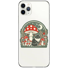 Moon Mushroom Kitty  Vinyl Sticker