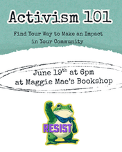 Activism 101 Event 6/19