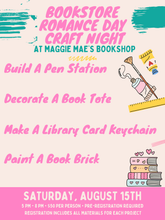 Book Lover's Craft Night 8/15