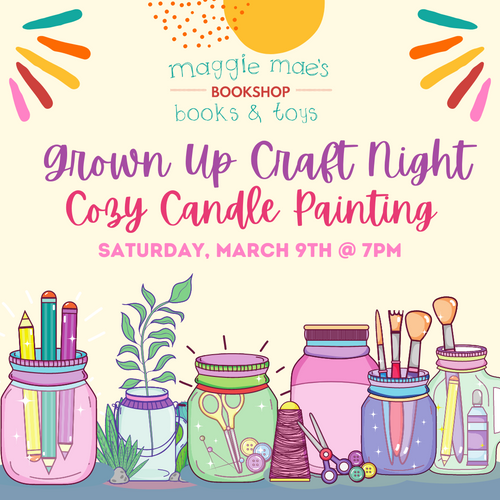 Grown Up Craft Night-Cozy Candle Painting