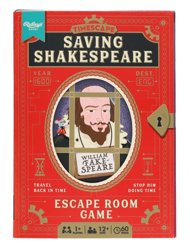 Saving Shakespeare Escape Room Game