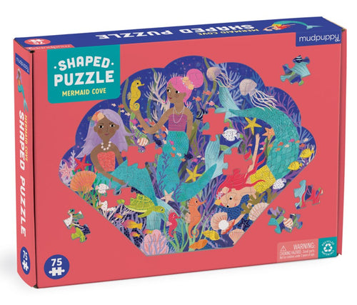 Mermaid Cove Shaped Puzzle