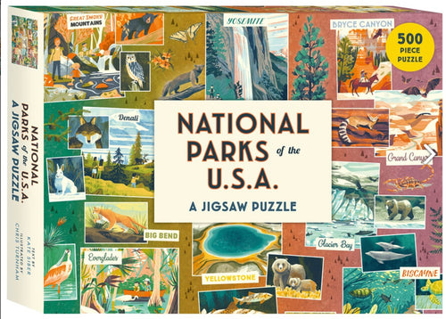 National Parks of the USA 500 Piece Puzzle