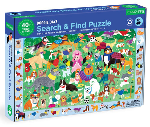 Doggie Days Search & Find Puzzle