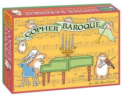 Gopher Baroque: 500-Piece Puzzle by Boynton