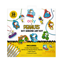 Peanuts Shrink Art Kit with 6 Mini Paint Markers