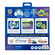 Shrink-Its!: D.I.Y. Shrink Art Kit - Glow Buddies (28 PC Set)