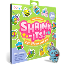 Shrink-its! DIY Shrink Art Kit - Garden Pals - 20 Charms