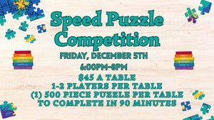 Speed Puzzle Competition 12/5