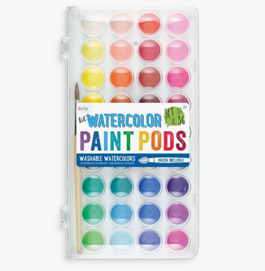Lil' Paint Pods Watercolor Paint - Set of 36
