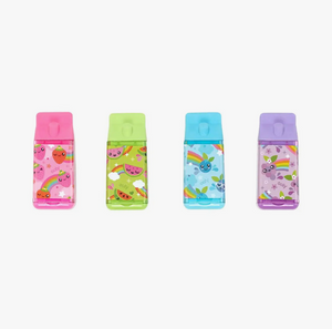 Lil' Juicy Box Scented Erasers + Sharpeners