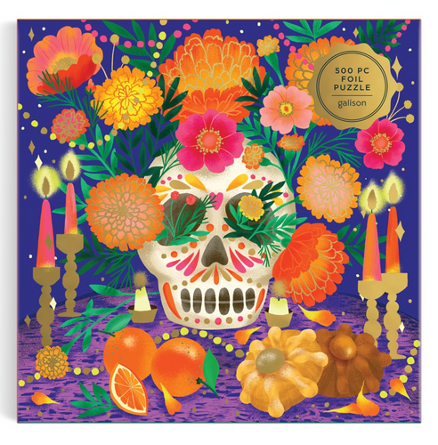 Ofrenda del Día de Muertos 500 Piece Foil Puzzle (Pre Order for 8/5/25)