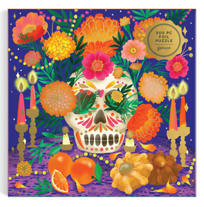 Ofrenda del Día de Muertos 500 Piece Foil Puzzle (Pre Order for 8/5/25)