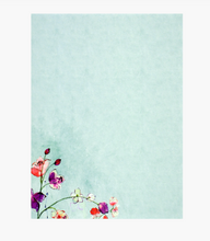 Fuchsia Blooms Stationery Set