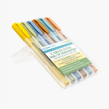 Earth Tone Dual-Tip Highlighters (set of 6)