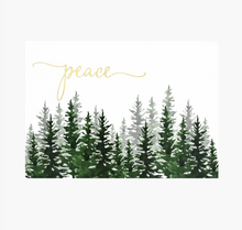 Winter Evergreens Deluxe Boxed Holiday Cards
