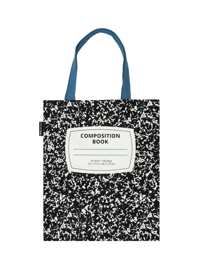 Composition Book Tote Bag