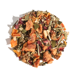 Grapefruit Mint Herbal Tea: 1 oz