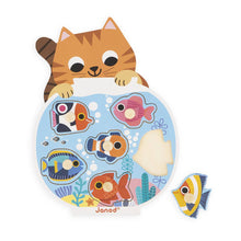 Cat Aquarium 6pc Peg Puzzle