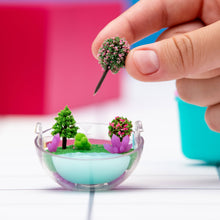 Micro Craft Kits:  Backpack, Canvas Art, Fizz Bomb, Glitter Globe, Light Box, and Unicorn Terrarium