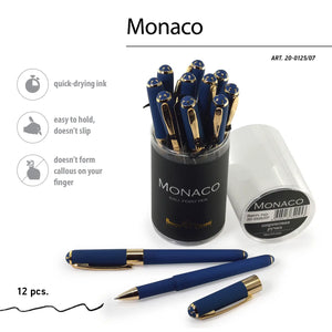 Monaco Ballpoint Pen Dark Blue