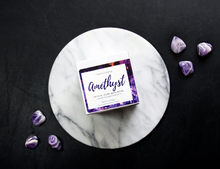 Crystal Core Bath Bomb with Amethyst Crystal Inside