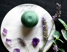 Crystal Core Bath Bomb with Amethyst Crystal Inside