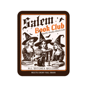 Halloween Fall Book Witch Read High Quality Vinyl Stick