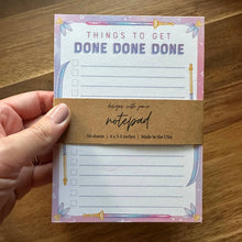 Things to get Done Done Done Kpop Demon Hunters Notepad