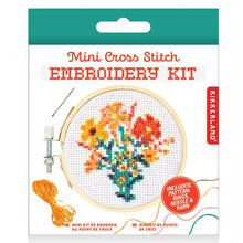 MiniCross Stitch Embroidery-Flowers