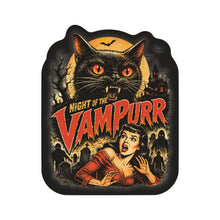 Night of the Vampurr Retro Vinyl Sticker