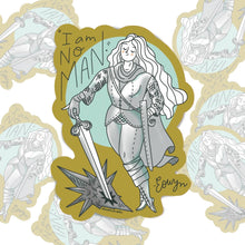 I Am No Man LOTR Vinyl Sticker
