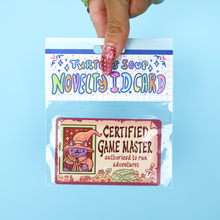 Certified Game Master, Dungeons, Art, Novelty ID Card