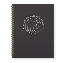 Stardust Journal: Lined Notebook: Peppercorn Cover | White Ink