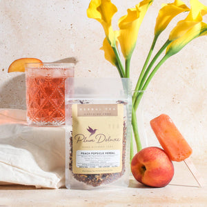 Peach Popsicle Herbal Loose Leaf Tea: 1 oz