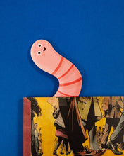 Earth Worm Die-Cut Bookmark