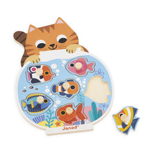 Cat Aquarium 6pc Peg Puzzle