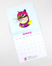 Retro Animals Ryan Berkley Illustration 2027 Calendar