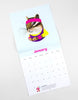 Retro Animals Ryan Berkley Illustration 2027 Calendar