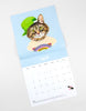 Retro Animals Ryan Berkley Illustration 2027 Calendar